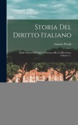 Cover-Bild zum Titel 'Storia Del Diritto Italiano' von 'Antonio Pertile'