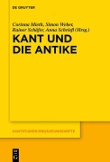 Cover-Bild zum Titel 'Kant und die Antike' von 'Corinna Ruth Mieth, Rainer Schäfer, Anna Schriefl, Simon Weber'