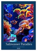 Cover-Bild zum Titel 'Salzwasser Paradies (Wandkalender 2026 DIN A2 hoch), CALVENDO Monatskalender' von 'Torsten Irmer'