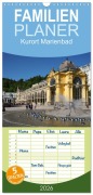 Cover-Bild zum Titel 'Familienplaner 2026 - Kurort Marienbad mit 5 Spalten (Wandkalender, 21 x 45 cm) CALVENDO' von 'Sergej Schmidt'