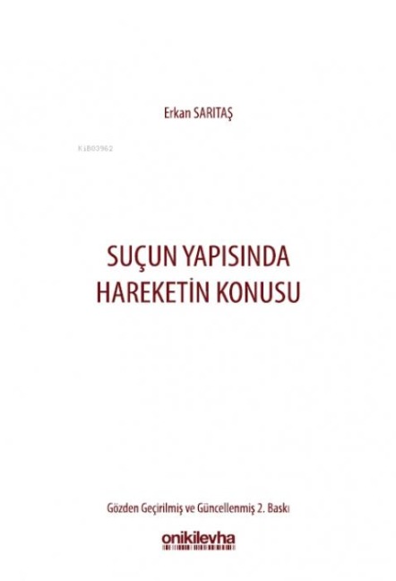 Sucun Yapisinda Hareketin Konusu - Erkan Saritas