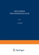 Cover-Bild zum Titel 'Grundriss der Dermatologie' von 'J. Darier'