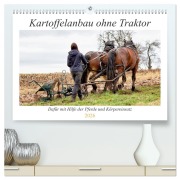 Cover-Bild zum Titel 'Kartoffelanbau ohne Traktor (hochwertiger Premium Wandkalender 2026 DIN A2 quer), Kunstdruck in Hochglanz' von 'Marion Sixt'