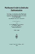 Mathematisch-technische Zahlentafeln - Heinrich Bohde, Leonhard Geusen, Joh Freyberg