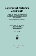 Mathematisch-technische Zahlentafeln - Heinrich Bohde, Leonhard Geusen, Joh Freyberg