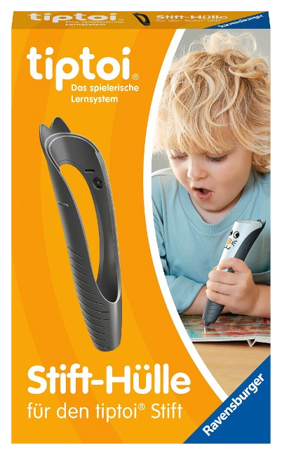 Ravensburger tiptoi 00150 - Stifthülle zum Wechseln in Schwarz / Wechselhülle für den tiptoi-Stift / Geeignet für Kinder ab 3 Jahren - 