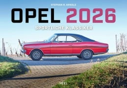 Cover-Bild zum Titel 'Opel Kalender 2026' von 'Stephan R. Arnold'
