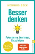 Cover-Bild zum Titel 'Besser denken' von 'Henning Beck'