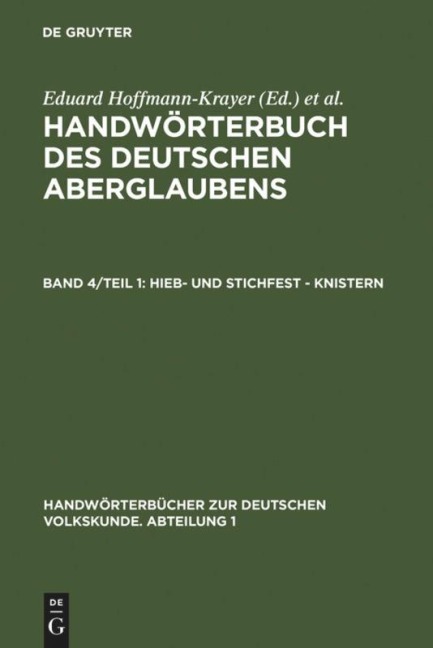 Hieb- und stichfest - knistern - 