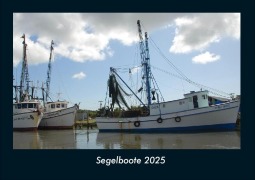 Cover-Bild zum Titel 'Segelboote 2025 Fotokalender DIN A4' von 'Tobias Becker'