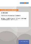 Cover-Bild zum Titel 'FuE in der chemischen Industrie' von 'A. Schneider'