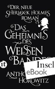 Cover-Bild zum Titel 'Das Geheimnis des weißen Bandes' von 'Anthony Horowitz'