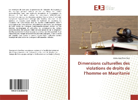 Dimensions culturelles des violations de droits de l¿homme en Mauritanie - Abdoulaye Doro Sow