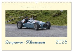 Cover-Bild zum Titel 'Bergrennen - Klausenpass (Wandkalender 2026 DIN A3 quer), CALVENDO Monatskalender' von 'Alois J. Koller'