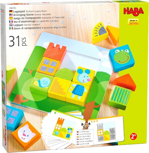 Legespiel Tierisch quadratisch - 