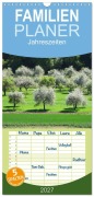 Cover-Bild zum Titel 'Familienplaner 2027 - Jahreszeiten mit 5 Spalten (Wandkalender, 21 x 45 cm) CALVENDO' von 'Sergej Schmidt'