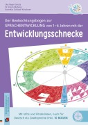Cover-Bild zum Titel 'Der Beobachtungsbogen zur Sprachentwicklung von 1-6 Jahren mit der Entwicklungsschnecke¿' von 'Kornelia Schlaaf-Kirschner, Uta Fege-Scholz, Kevin Niehaus'