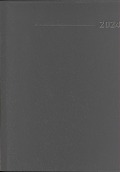 Taschenkalender Buch PVC amber 2024 - Büro-Kalender 8x11,5 cm - 1 Woche 2 Seiten - 144 Seiten - Notiz-Heft - Alpha Edition - 