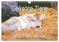 Geliebte Tiere auf dem Bauernhof (Wandkalender 2025 DIN A4 quer), CALVENDO Monatskalender - Carola Vahldiek