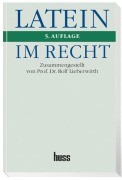 Cover-Bild zum Titel 'Latein im Recht' von ''
