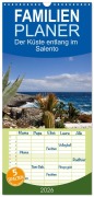 Cover-Bild zum Titel 'Familienplaner 2026 - Der Küste entlang im Salento mit 5 Spalten (Wandkalender, 21 x 45 cm) CALVENDO' von 'Rosina Schneider'