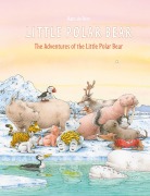 Cover-Bild zum Titel 'The Adventures of the Little Polar Bear' von 'Hans De Beer'