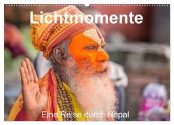 Cover-Bild zum Titel 'Lichtmomente - Eine Reise durch Nepal (Wandkalender 2027 DIN A2 quer), CALVENDO Monatskalender' von 'Saskia Kraft'