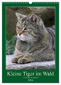 Kleine Tiger im Wald (Wandkalender 2024 DIN A3 hoch), CALVENDO Monatskalender - Roland Brack