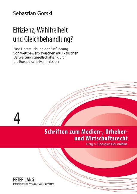Effizienz, Wahlfreiheit und Gleichbehandlung? - Sebastian Gorski