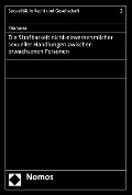 Cover-Bild zum Titel 'Die Strafbarkeit nicht-einvernehmlicher sexueller Handlungen zwischen erwachsenen Personen' von 'Rita Vavra'