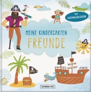 Cover-Bild zum Titel 'Kindergarten Freundebuch Pirat' von ''