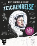 Cover-Bild zum Titel 'Zeichenreise - Motive vom Urknall bis heute' von 'Kristina Konradi'