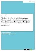 Wechsel einer Trennscheibe an einem Winkelschleifer (Gießereimechaniker:in Fachrichtung Handformguss, 1. Lehrjahr) - 