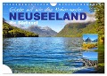 Erlebe mit mir das Naturwunder Neuseeland die Südinsel (Wandkalender 2024 DIN A4 quer), CALVENDO Monatskalender - Nadine Büscher