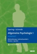 Cover-Bild zum Titel 'Allgemeine Psychologie 1 kompakt' von 'Miriam Spering, Thomas Schmidt'