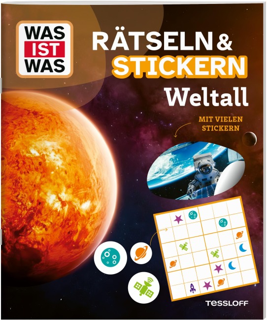 WAS IST WAS Rätseln und Stickern: Weltall - 