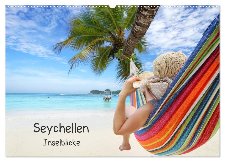 Seychellen Inselblicke (Wandkalender 2026 DIN A2 quer), CALVENDO Monatskalender - Jenny Sturm