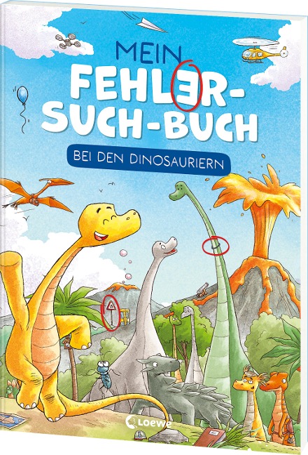 Mein Fehler-Such-Buch - Bei den Dinosauriern - 