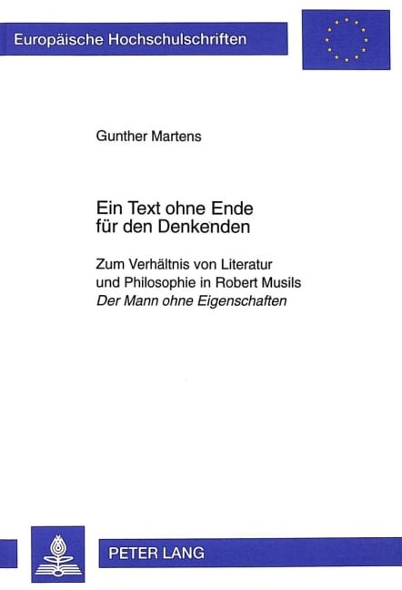Ein Text ohne Ende für den Denkenden - Gunther Martens
