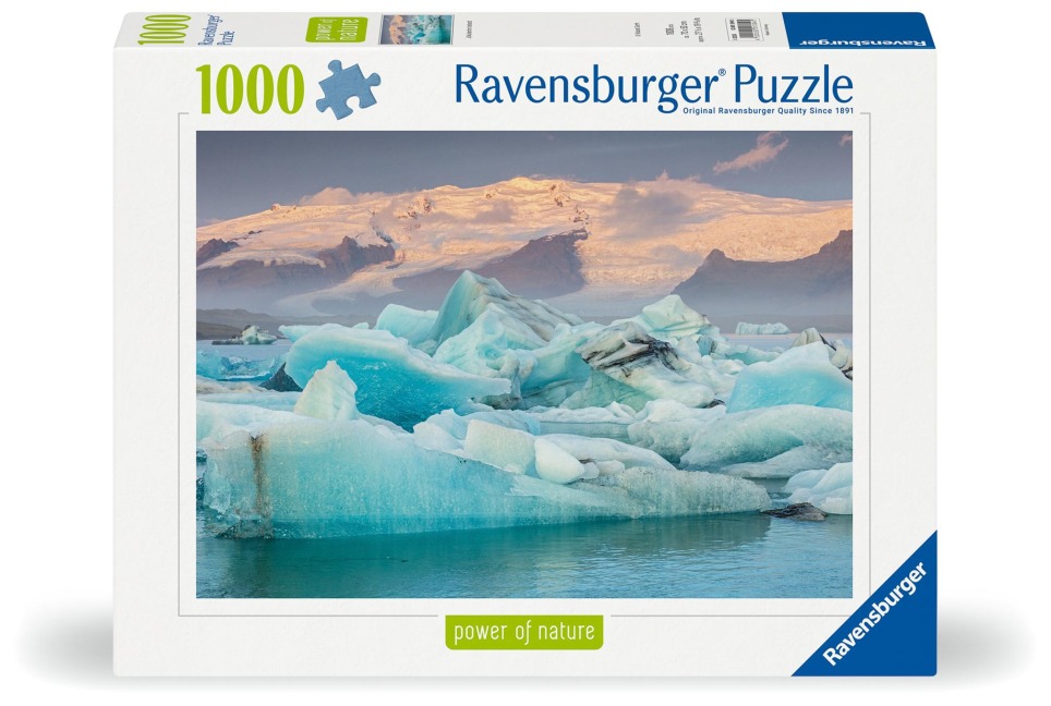 Erwachsenenpuzzle 1000 Teile - Jökulsarlon Island - 