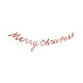 Girlande Merry Christmas, Glitter, Rot FSC MIX, Länge 3m - 