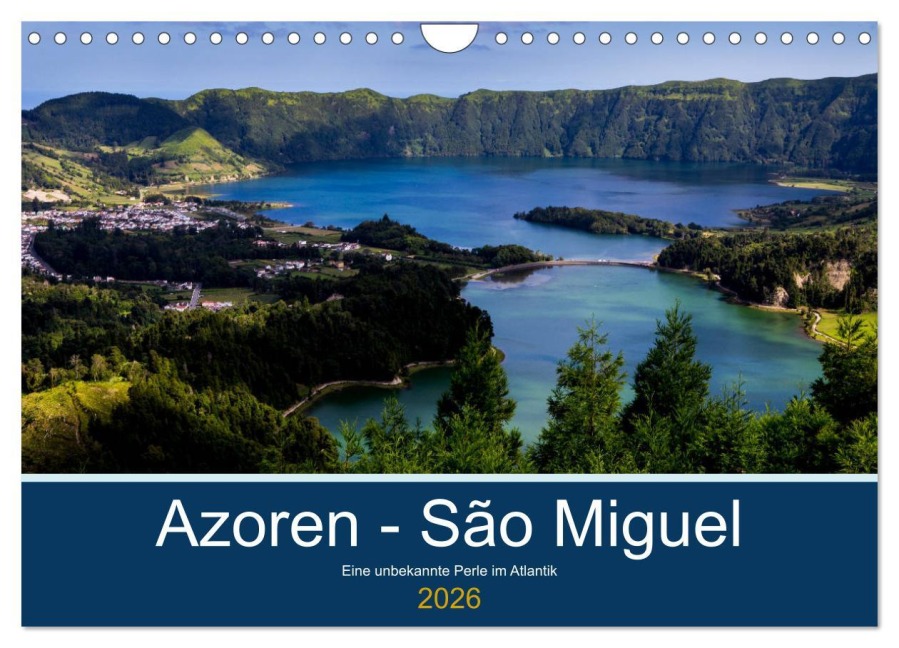 Azoren - São Miguel (Wandkalender 2026 DIN A4 quer), CALVENDO Monatskalender - Hm-Fotodesign Hm-Fotodesign