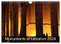 Monuments of Lebanon 2024 (Wall Calendar 2024 DIN A4 landscape), CALVENDO 12 Month Wall Calendar - Sebastian Wallroth