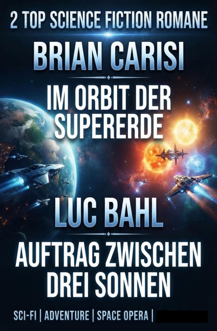 2 Top Science Fiction Romane: Im Orbit der Supererde / Auftrag ¿zwischen drei Sonnen - Brian Carisi, Luc Bahl