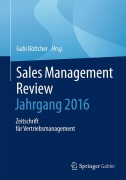 Cover-Bild zum Titel 'Sales Management Review - Jahrgang 2015' von ''