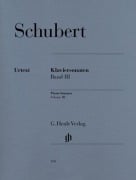Cover-Bild zum Titel 'Klaviersonaten Band III (Frühe und unvollendete Sonaten)' von 'Franz Schubert'