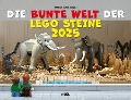 Die bunte Welt der LEGO® Steine Kalender 2025 Wandkalender - Joachim Klang