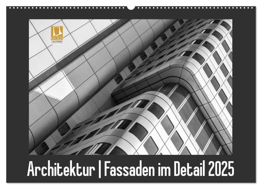 Architektur - Fassaden im Detail 2025 (Wandkalender 2025 DIN A2 quer), CALVENDO Monatskalender - Franco Tessarolo