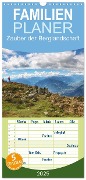 Familienplaner 2025 - Zauber der Berglandschaft mit 5 Spalten (Wandkalender, 21 x 45 cm) CALVENDO - Christine Wirges