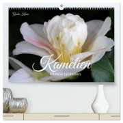 Cover-Bild zum Titel 'Kamelien - Blütenschönheiten (hochwertiger Premium Wandkalender 2026 DIN A2 quer), Kunstdruck in Hochglanz' von 'Gisela Kruse'